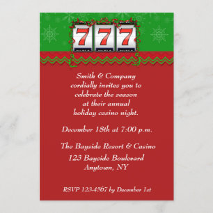 Invitación de vacaciones en Casino Slots