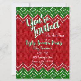 Invitación de vacaciones invitadas 6.5" x 8