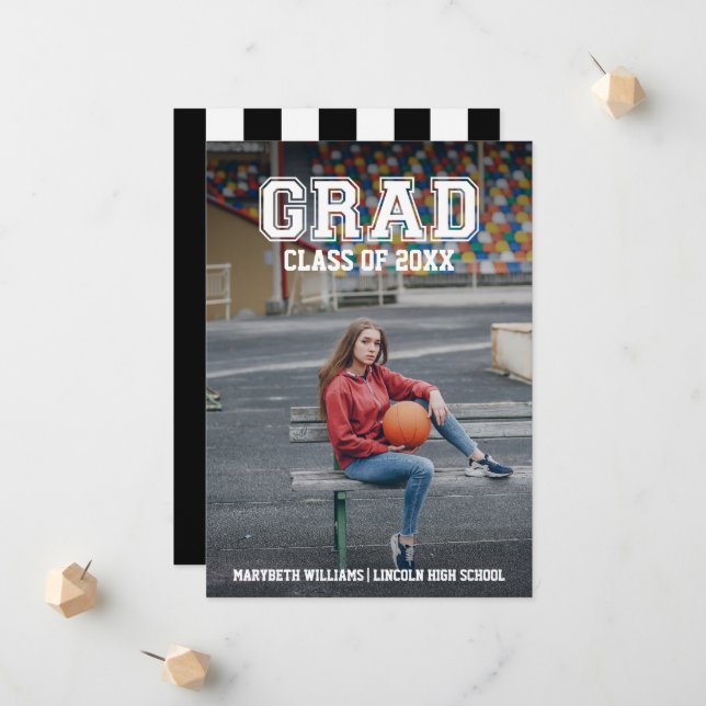 Invitación de variación de graduación de fotografí (Anverso/Reverso In Situ)