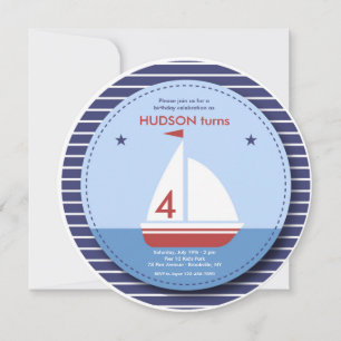 Invitación de velero