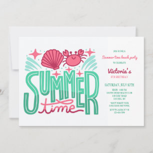 Invitación de Verano en la Costa