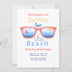 Invitación de Verano en la Playa