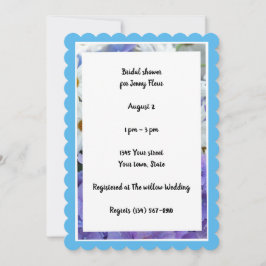 Invitación de verano para la fiesta de soltera con