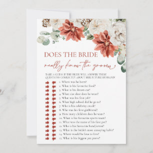 Invitación ¿De verdad la novia conoce al novio en invierno?