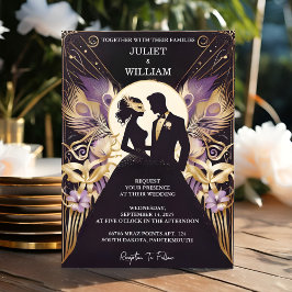 Invitación De Vestido Código Prom Disfraz Masquerade Ball Bod