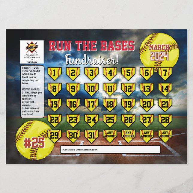 Invitación de volante para la recaudación de fondo (Anverso)