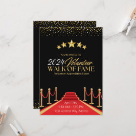 Invitación de Voluntariado para la Alfombra Roja d