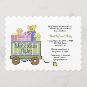 Invitación de Wagon de Bienvenida