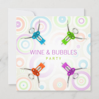 Invitación de Wine Party