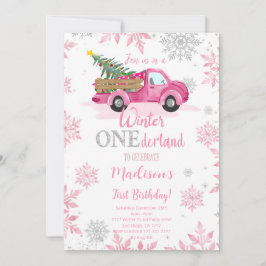 Invitación de Winter ONEderland