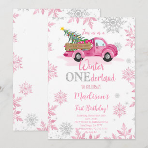 Invitación de Winter ONEderland