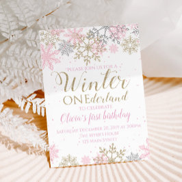 Invitación de Winter ONEderland
