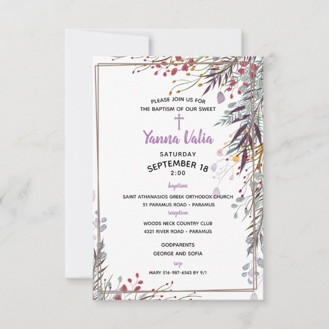 Invitación de Yanna (Anverso)