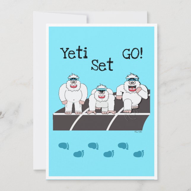 Invitación de Yeti Set Go (Anverso)
