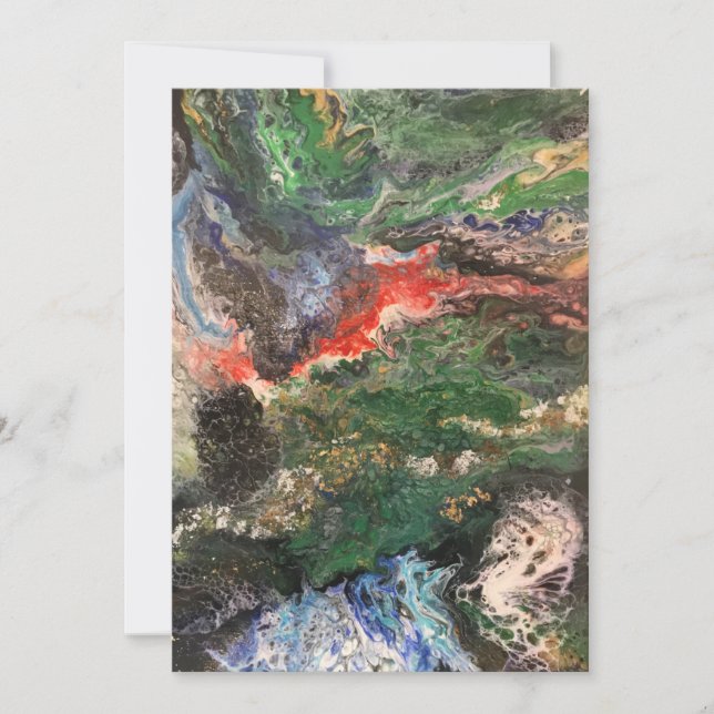 Invitación Debate sobre la serie de cuentos de Sea Fairy en v (Anverso)