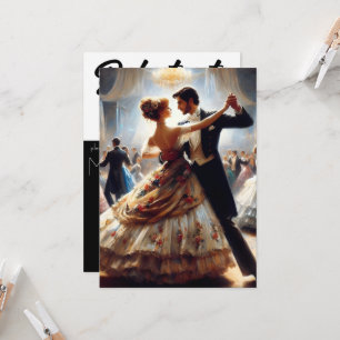 Invitación Debutante Ball Cotillion Bailes