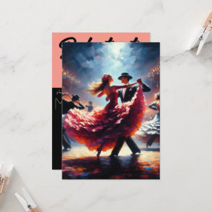 Invitación Debutante Ball Cotillion Bailes