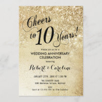 Décimo aniversario de bodas de oro