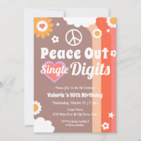 Décimo Cumpleaños de la Paz Retro