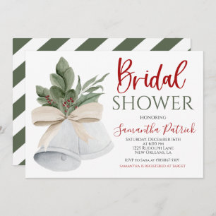 Invitación Deck the Halls Bridal Shower Invitation