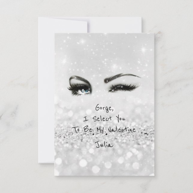 Invitación Declaración de amor de Marilyn Monroe Valentine (Anverso)