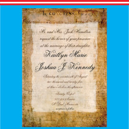 Invitación Declaración 📜 de los Estados Unidos sobre el perg