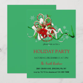 Invitación Decoración de Año Nuevo pop loli, estrella de Navi