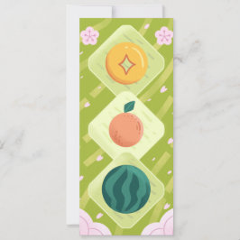 Invitación Decoración de Frutas - Estilo Divertido y Lindo