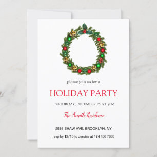 Invitación Decoración de navidades , Navidades