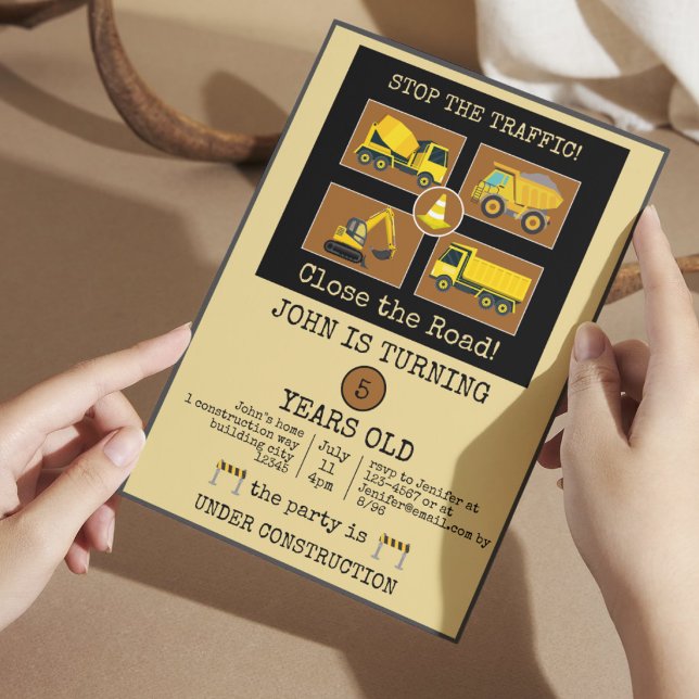 Invitación Decoraciones de cumpleaños para niños con tema de  (Subido por el creador)