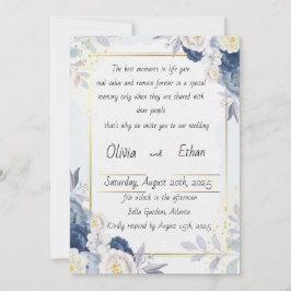 Invitación decorativa con amor