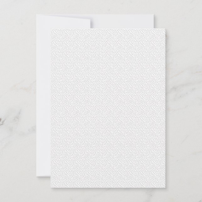 Invitación Decorativo, polvo estelar (Anverso)