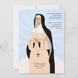 Invitación Dedicado a Dios Levantamiento del Velo