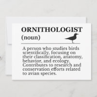 Definición de ornitólogo - Vogelkunde (Observación