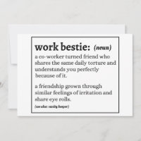 definición de Work Bestie