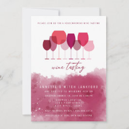 Invitación Degustación de Vino, Fiesta de Inauguración