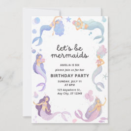 Invitación Dejadnos ser Sirenas