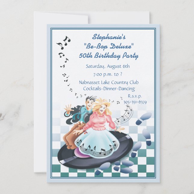 Invitación Deje el buen © del rollo de las épocas (Anverso)