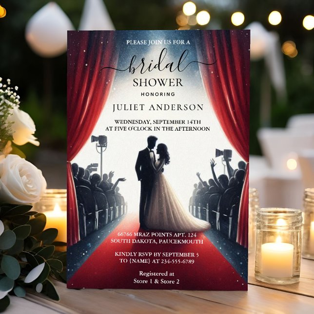 Invitación Dejemos que el cine cubra la más popular ducha de  (Subido por el creador)