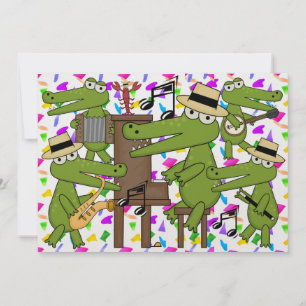 Invitación ¡Dejen pasar los buenos tiempos! ¡Estilo cajún! SR