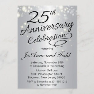 Invitación del 25º Aniversario