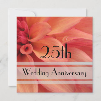 Invitación del 25º Aniversario de Dahlia