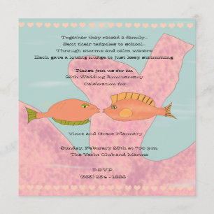 Invitación del 35º Aniversario de Coral y Peces Be