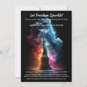 Invitación del 4 de julio - Estatua de la Libertad