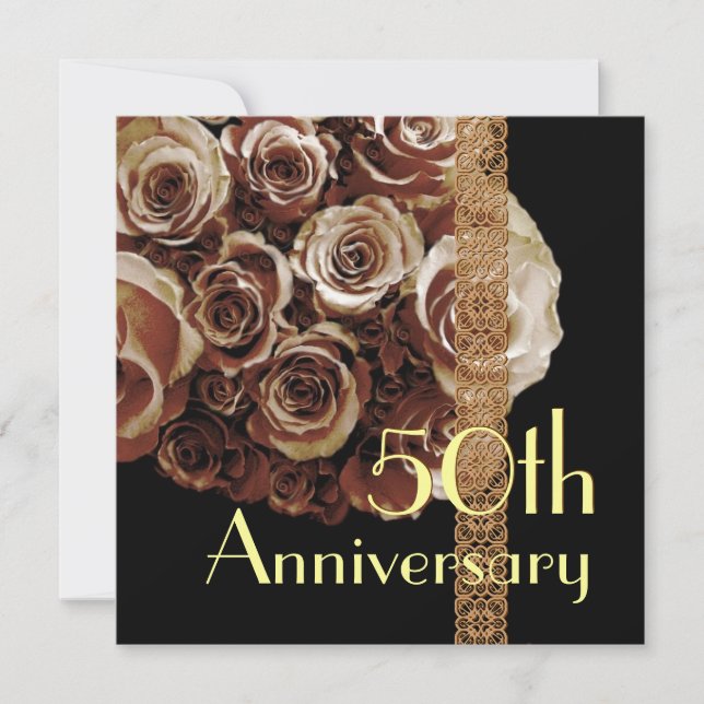Invitación del 50º Aniversario - CHOCOLATE (Anverso)
