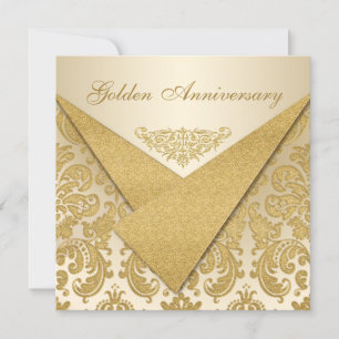 Invitación del 50º Aniversario de Faux Flaps Damas