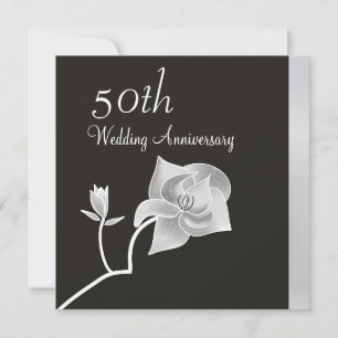 Invitación del 50º Aniversario de Silver Magnolia