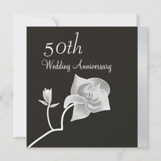 Invitación del 50º Aniversario de Silver Magnolia