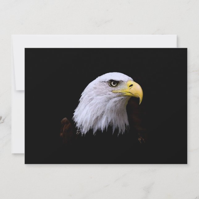 Invitación del águila calva (Anverso)
