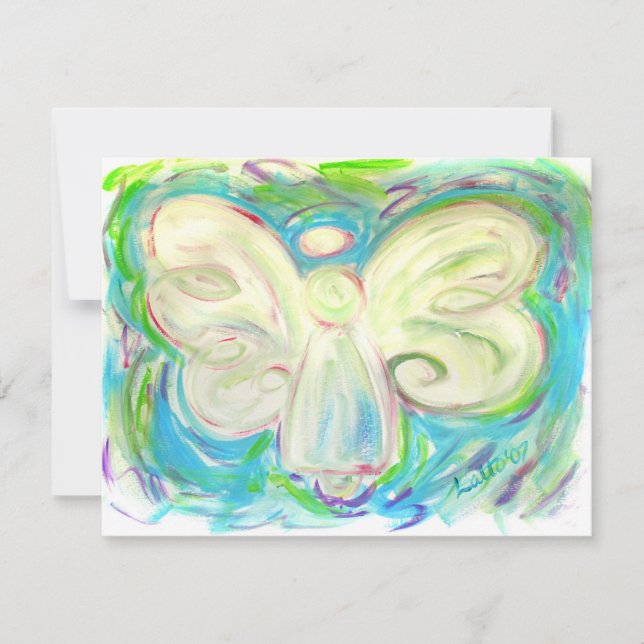 Invitación del ángel de la luz blanca (Anverso)